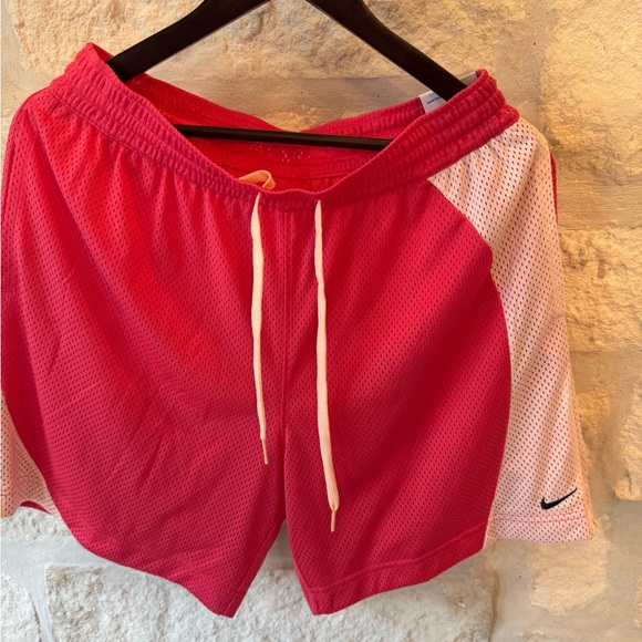 Nike Pants - Nike Pink and White Women’s Shorts